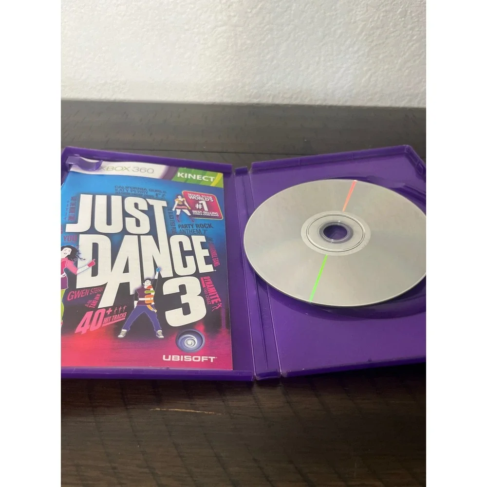 Just Dance 3 Xbox 360 Kinect Game Ubisoft 2011 Complete Original Case